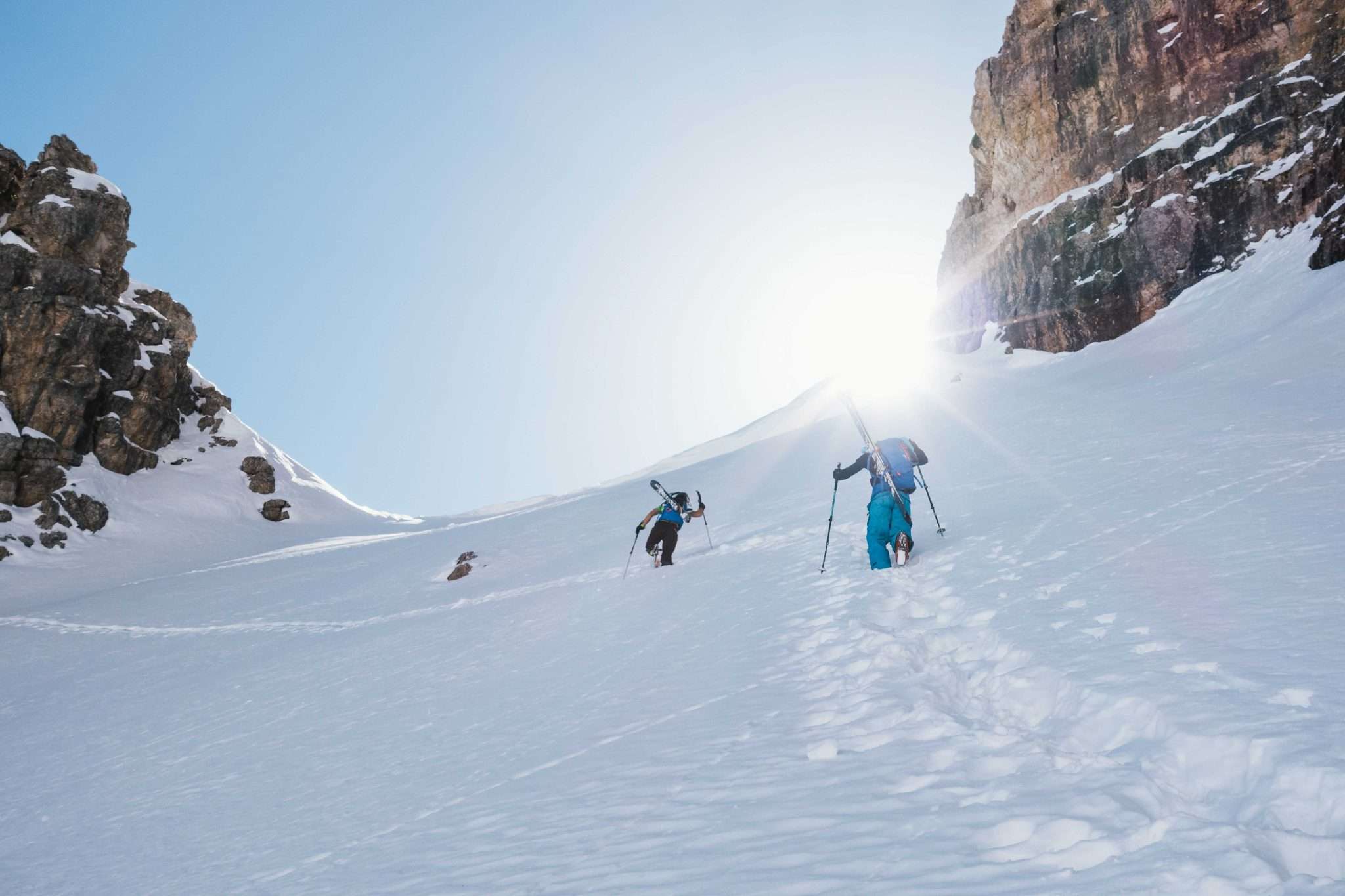 Risalendo una forcella sconosciuta nel gruppo di Fanes-cortinadampezzo.it
