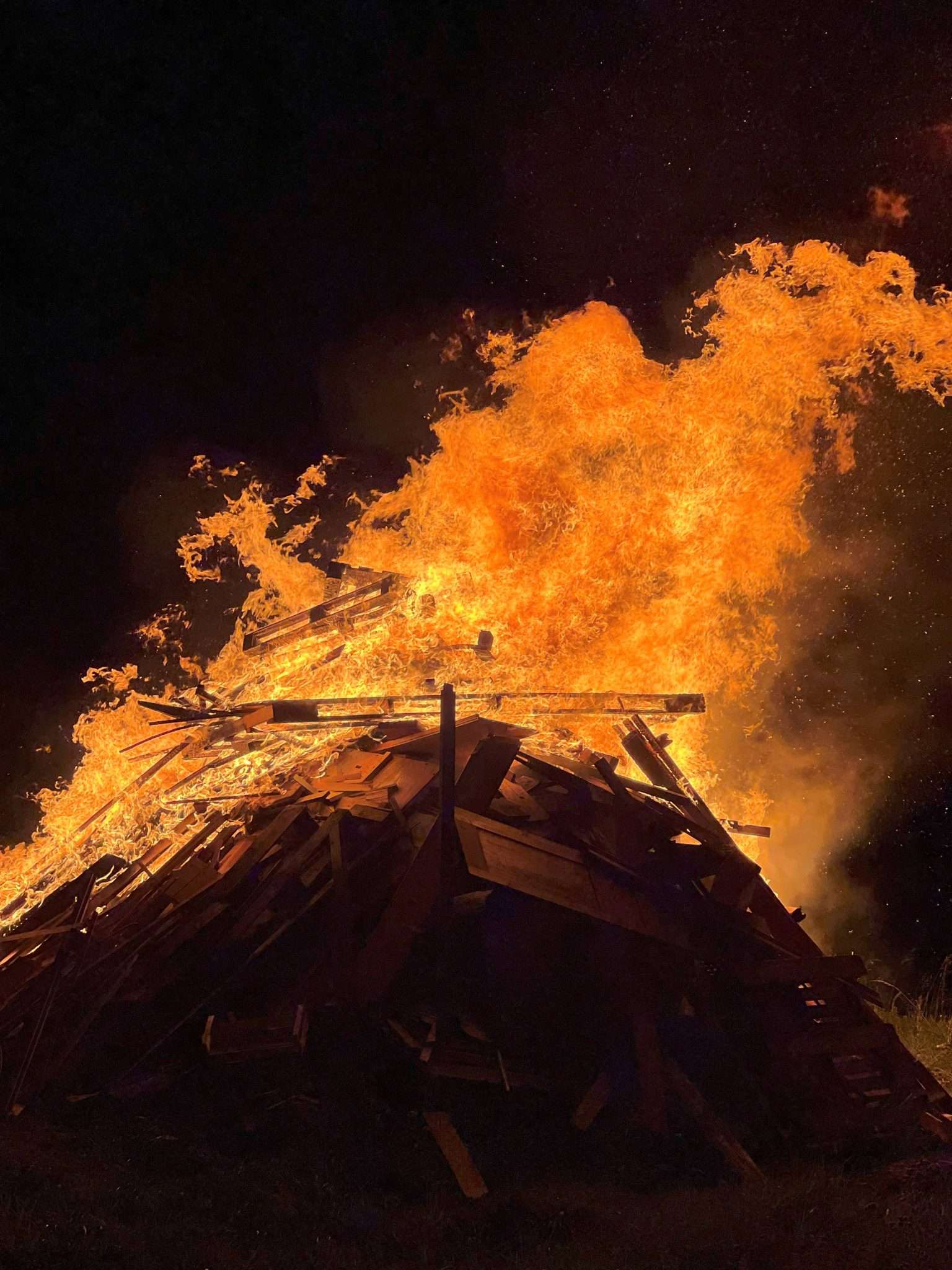 Fuoco della Madonna a Cortina d'Ampezzo, Socrepes. Ferragosto