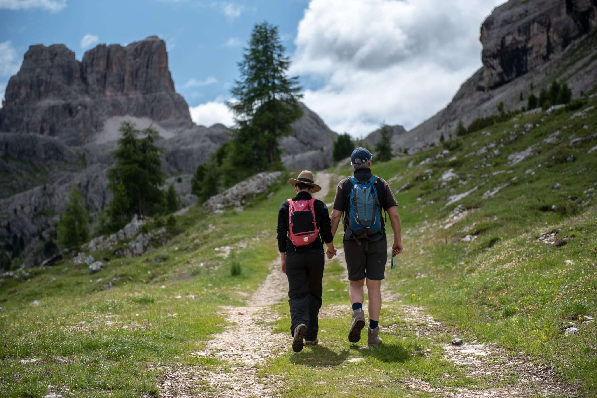 Passeggiata in coppia a Cortina d'Ampezzo al Lago di Limides