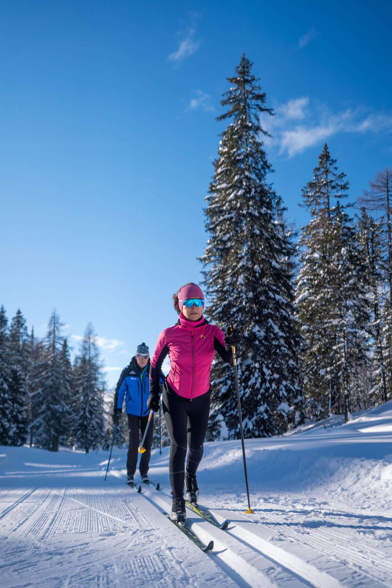 Sci di fondo_sci nordico a Cortina d'Ampezzo_Fiames Cortina