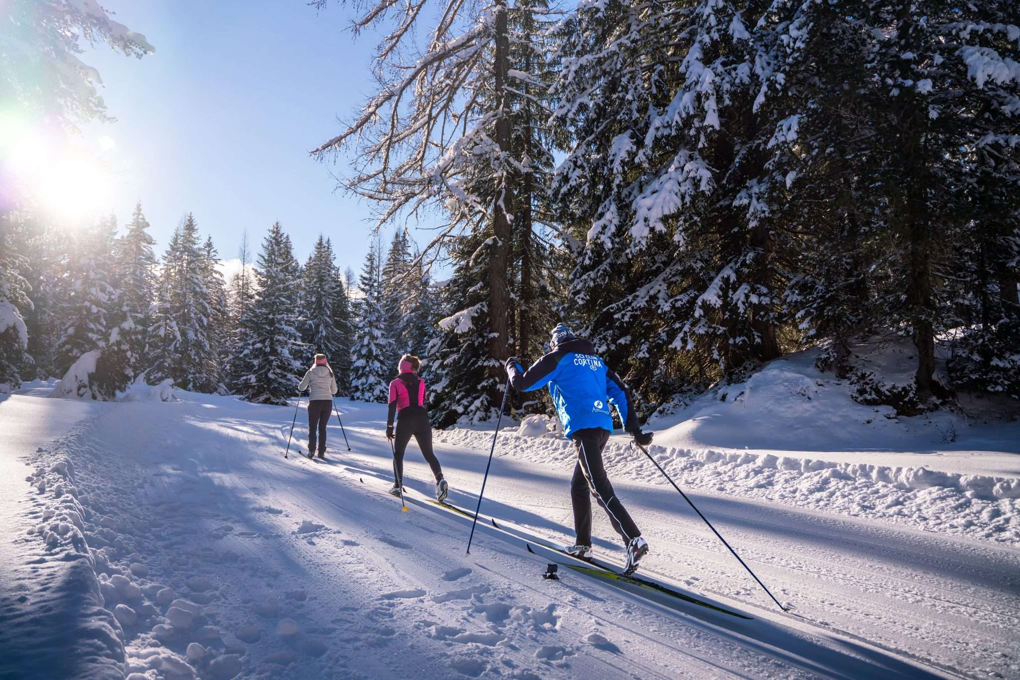 Sci di fondo_sci nordico a Cortina d'Ampezzo_Fiames2