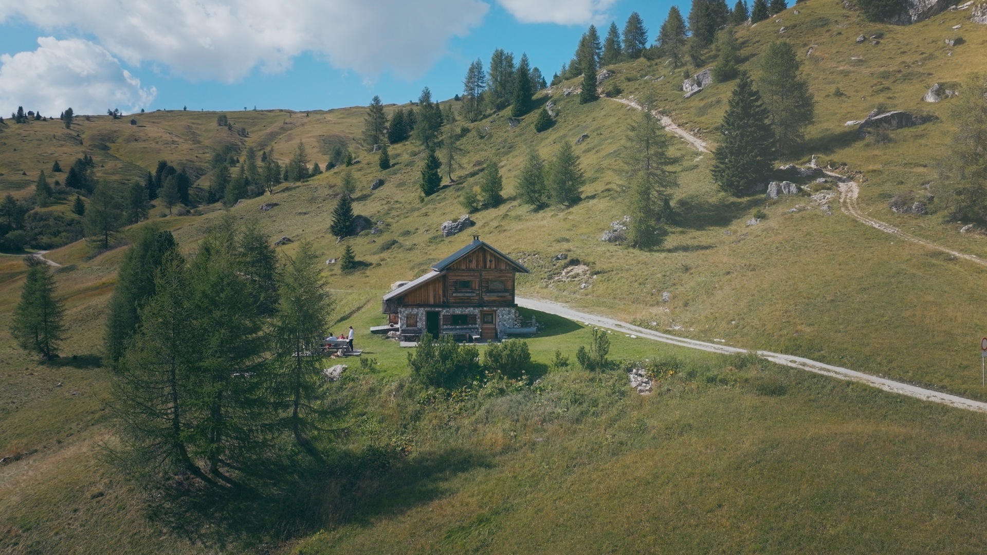 Pranzo privato Passo Giau Baita Samuele 1