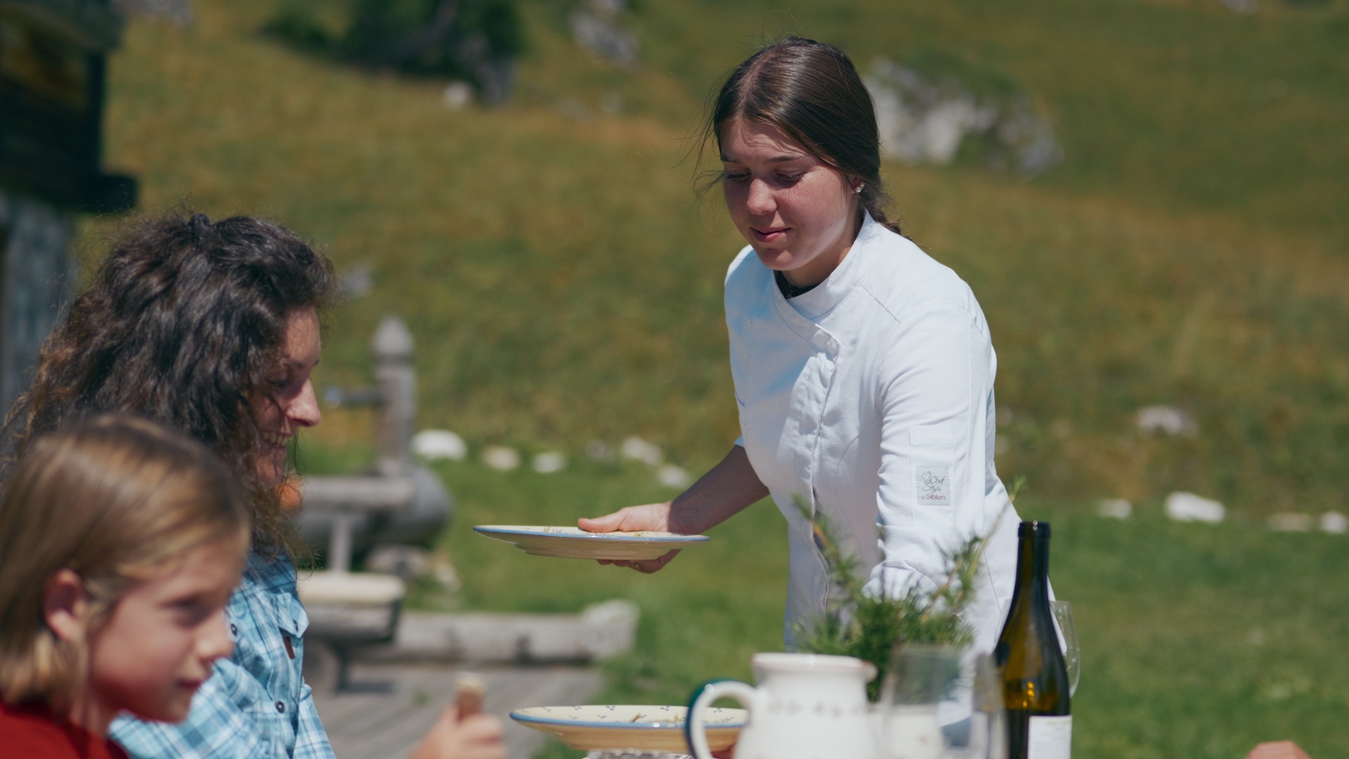 Ludovica Menardi cooking class Giau